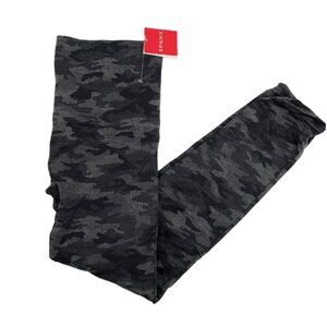 SPANX Gray Athletic Camouflage Leggings | Size XL